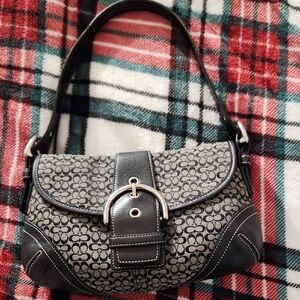 Coach Vintage Y2k Black Soho Bag